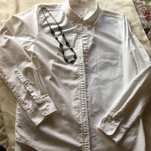 J.Crew White cotton shirt